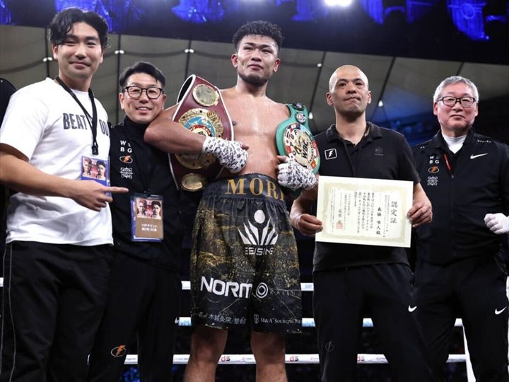 森脇唯人選手・東京ドーム王座戴冠